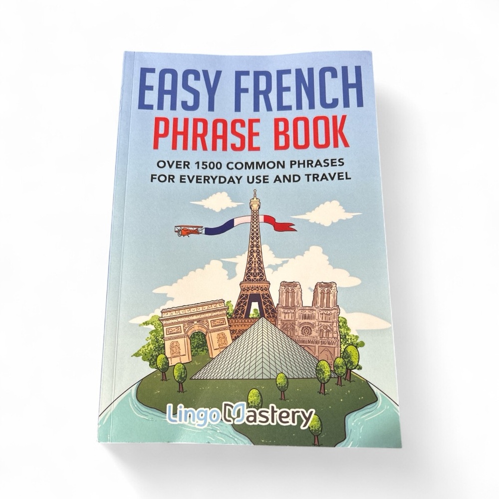 Easy French Phrase Book - Blue Cover